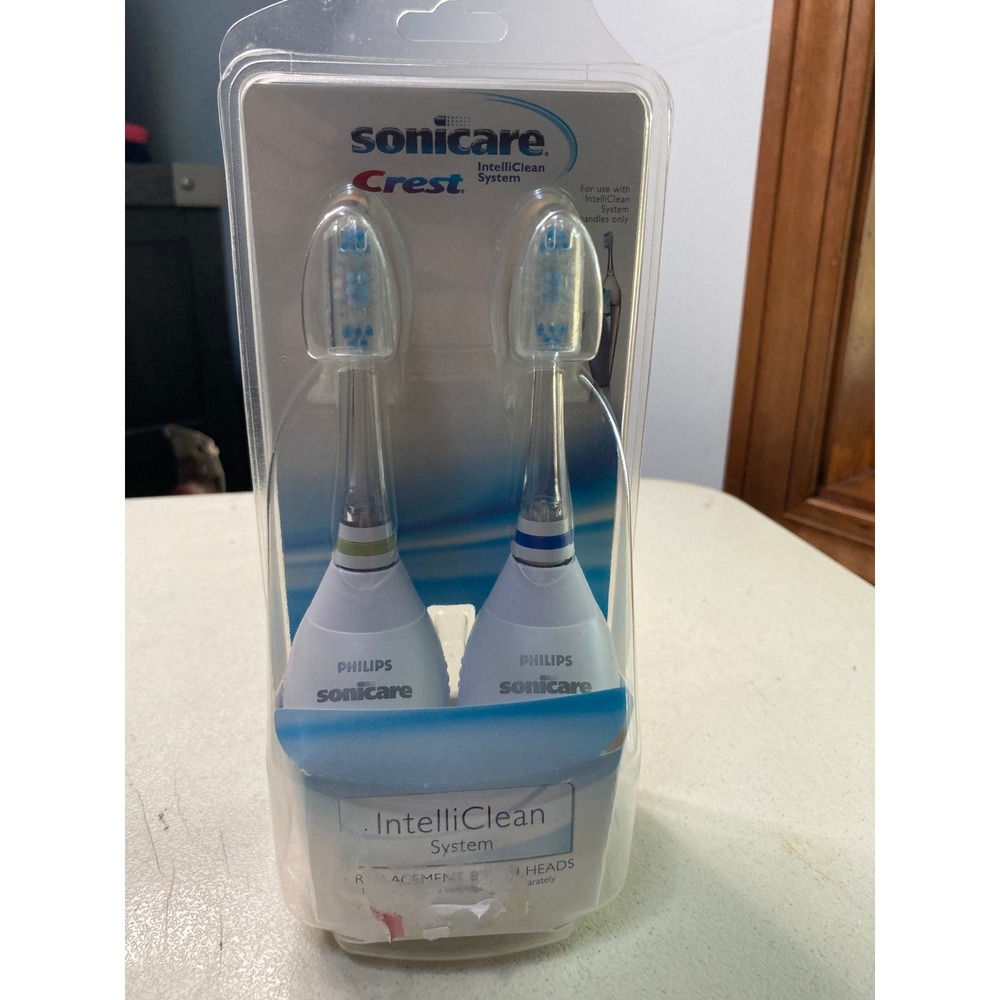 Philips Sonicare Crest IntelliClean System Replacement Brush Heads 2pk HX8002